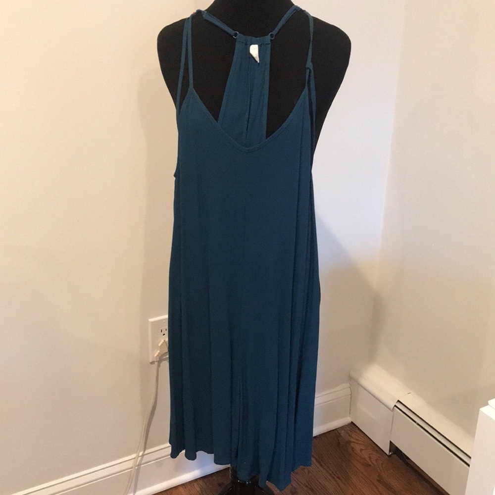 Racer back culotte dress